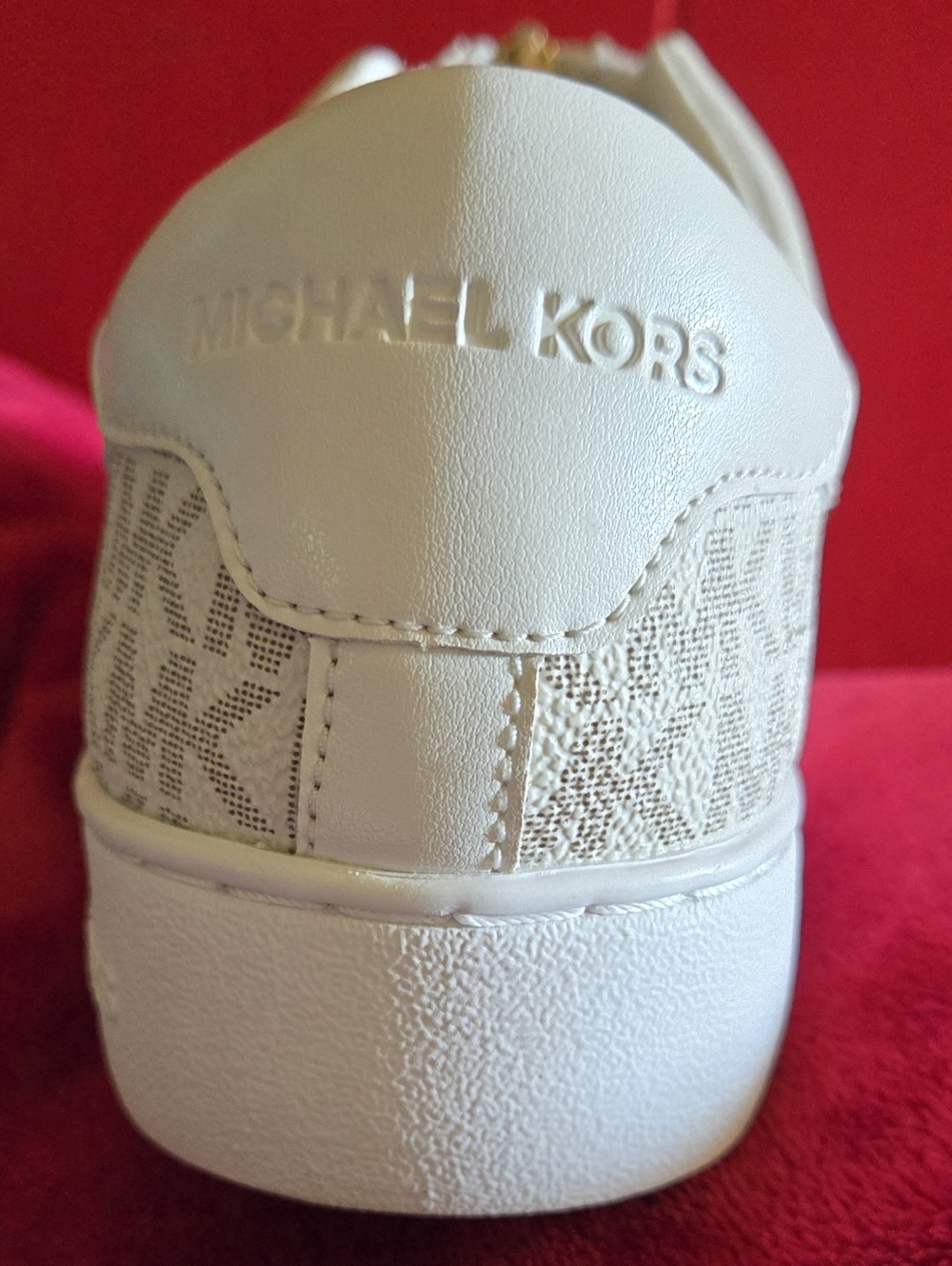 MK Leather Shoes W/Gold Zip. BN No Box. These Were a gift. Authentic! - Picture 5 of 7
